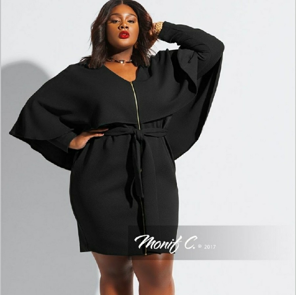 Beauty!! London Cape Dress 2x 18/20 NWT
